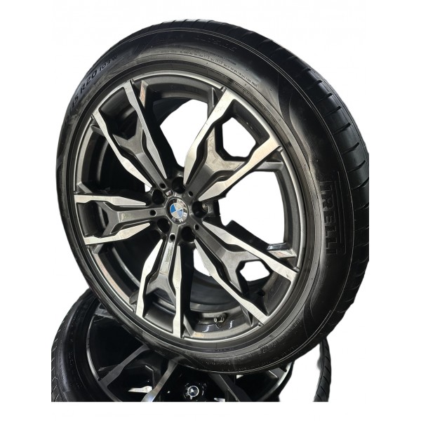 Jogo De Roda Bmw X4 2022/ - 245/45r20 Original Preto