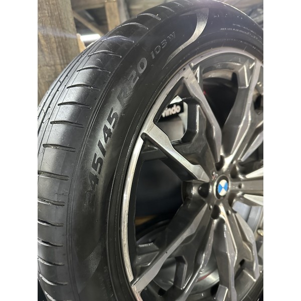 Jogo De Roda Bmw X4 2022/ - 245/45r20 Original Preto