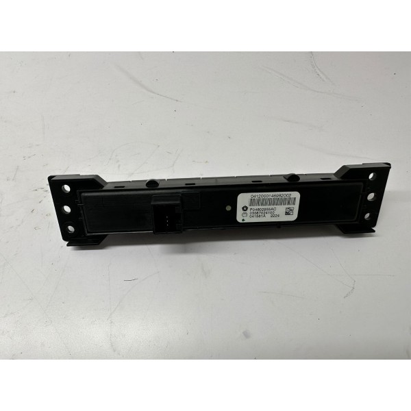 Conjunto Botões Alerta Painel Dodge Ram 2012 1770 Preto