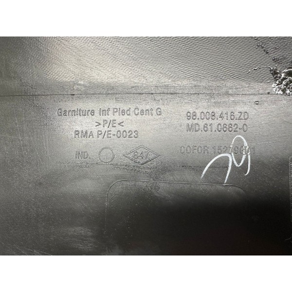 Acabamento Coluna Central Dian/esquerda Peugeot 208 2017