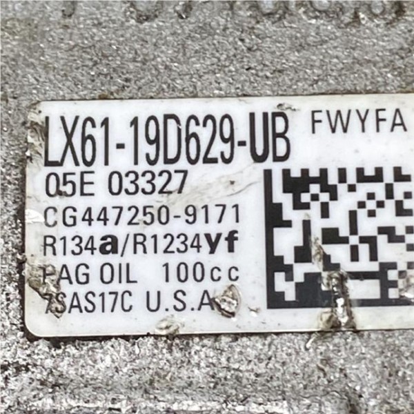 Compressor Ar Condicionado - Ford Bronco Sport 2023/2024