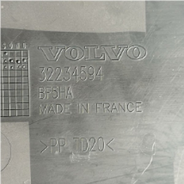 Acabamento Carenagem - Volvo Xc40 Recharge 2022 (32234594)