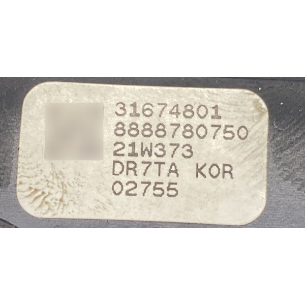 Botão De Comando Porta-malas - Volvo Xc40 2022 (8888780750) Original