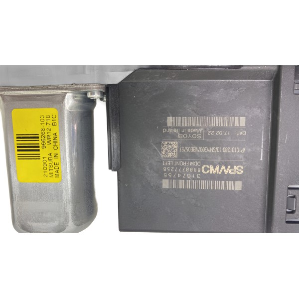 Motor Vidro Eletrico (dianteiro Esquerdo) - Volvo Xc40 2022