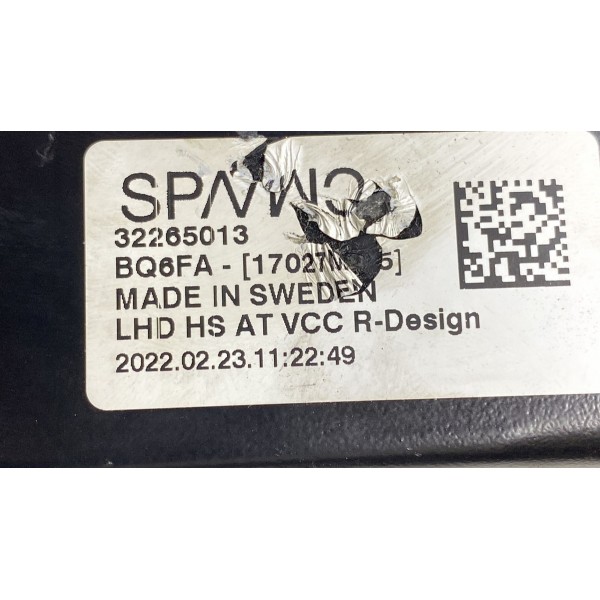 Pedal Freio ( Original ) - Volvo Xc40 Recharge 22 (32265013)