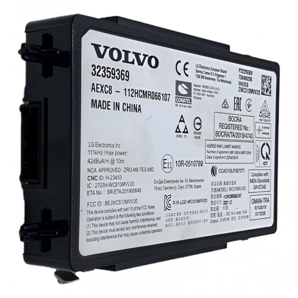 Módulo Carregador Indução - Volvo Xc40 Recharge ( 32359369 )