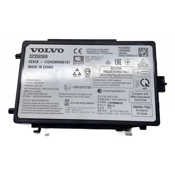 Módulo Carregador Indução - Volvo Xc40 Recharge ( 32359369 )