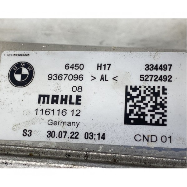 Condensador A/c - Bmw X4 30i M Sport 2.0 2022 ( 9367096 )