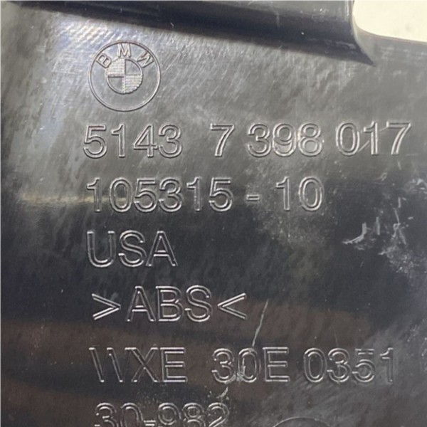 Moldura Inferior (dianteiro Esq) - Bmw X4 30i M Sport 2.0 22