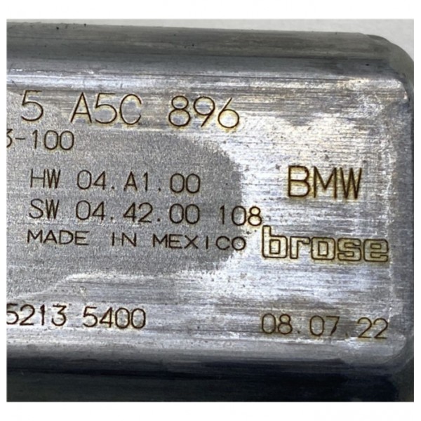 Motor Vidro Elétrico ( Tras. Dir ) - Bmw X4 30i M Sport 22