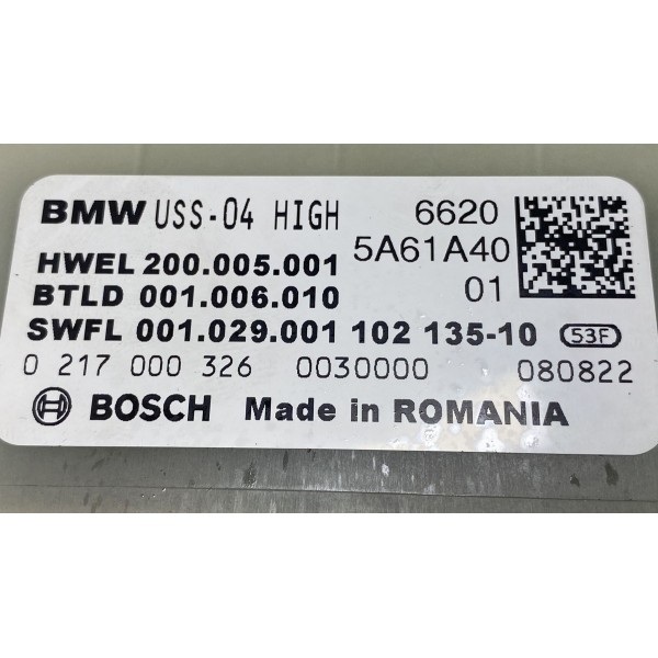 Módulo Sensor Estacionamento - Bmw X4 30i M Sport 2.0 2022 Original