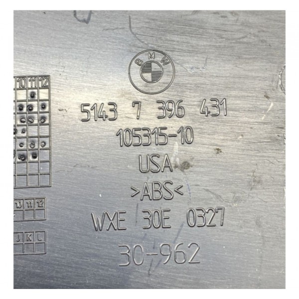 Acabamento Pilar ( Inf Esq ) - Bmw X4 30i M Sport 2.0 2022