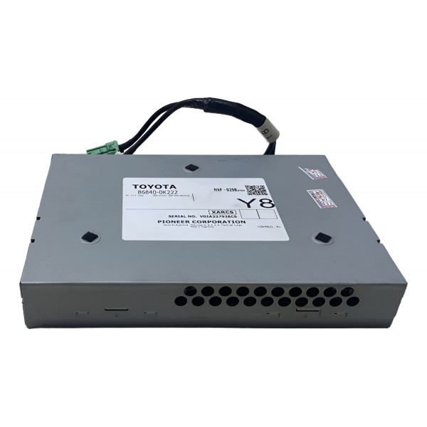 Módulo Central De Rádio - Toyota Hilux Srx 2022 Diesel Prateado