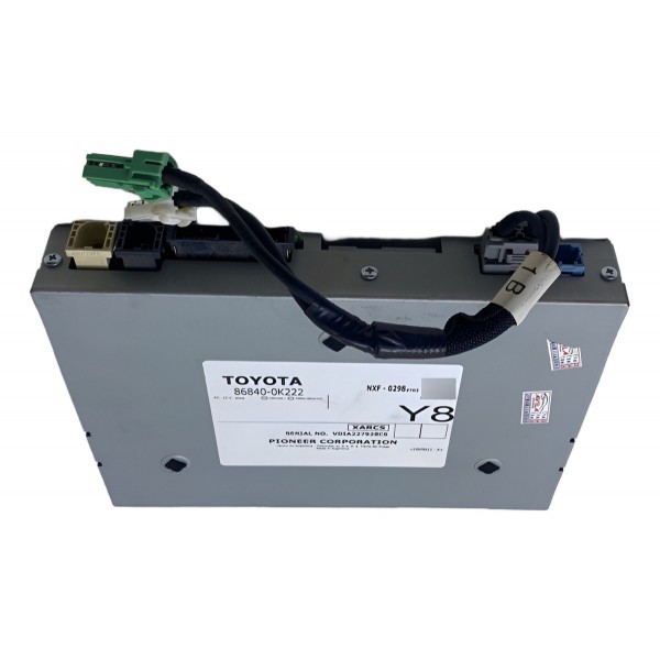 Módulo Central De Rádio - Toyota Hilux Srx 2022 Diesel Prateado