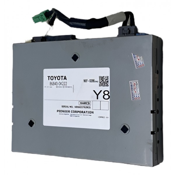 Módulo Central De Rádio - Toyota Hilux Srx 2022 Diesel Prateado