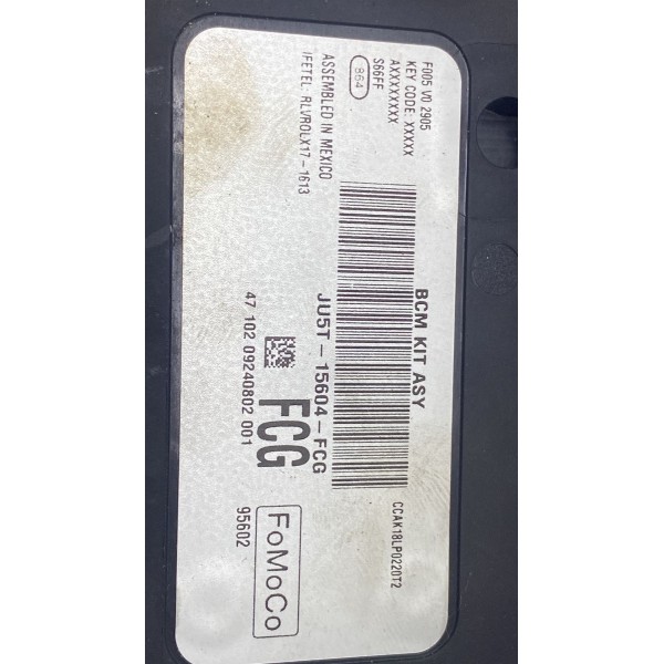 Módulo Bcm - Ford Ka 1.0 2020