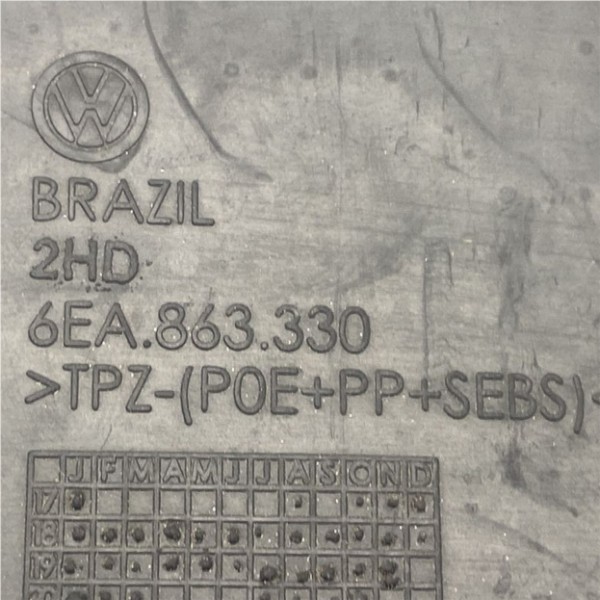 Acabamento Console Em Borracha - Volkswagen Nivus 1.0 2022