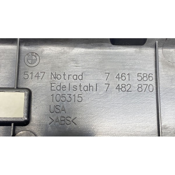 Acabamento Soleira Porta Malas - Bmw X4 30i M Sport 2.0 2022 Original