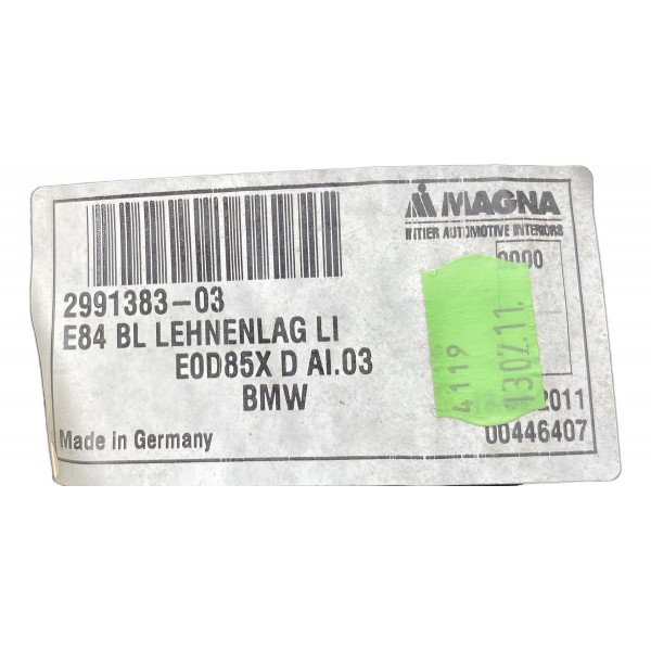 Acabamento Porta-malas ( Esq ) - Bmw X1 Sdrive 18i 2012 N46