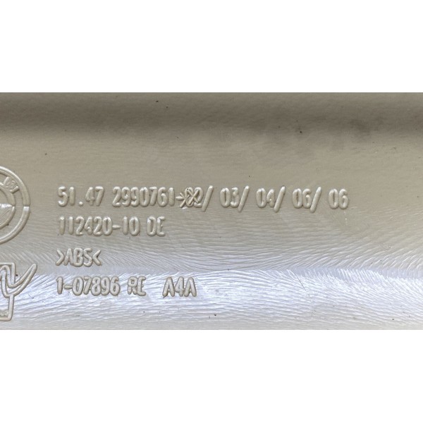 Acabamento Soleira Porta ( Tras Esq ) - Bmw X1 Sdrive 2012 Bege