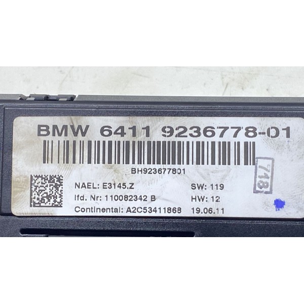 Comando Ar Condicionado - Bmw X1 Sdrive 18i 2012 N46