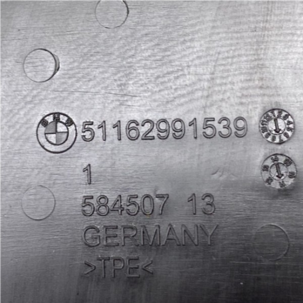 Acabamento Console Em Borracha - Bmw X1 Sdrive 18i 2012 N46