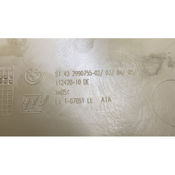 Acabamento Soleira Porta ( Diant Esquerda ) - Bmw X1 2012 Bege