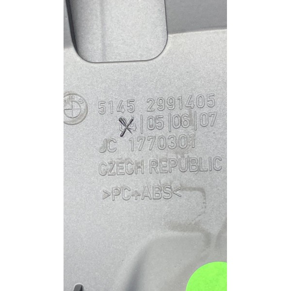 Moldura Painel De Instrumento - Bmw X1 Sdrive 18i 2012 N46 Black